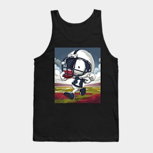 Snoopy Vs Arizona Diamondbacks Field Flair Tank Top